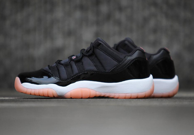 Air Jordan 11 Low Bleached Coral 580521 013 Release Date 2