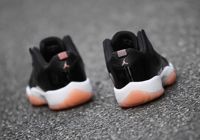 Air Jordan 11 Low Bleached Coral 580521 013 Release Date 3