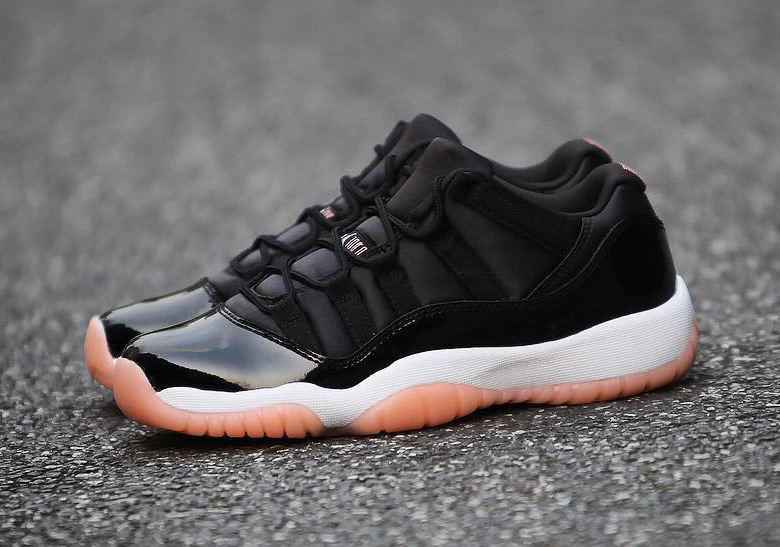 Air Jordan 11 Low Bleached Coral 580521 013 Release Date 4