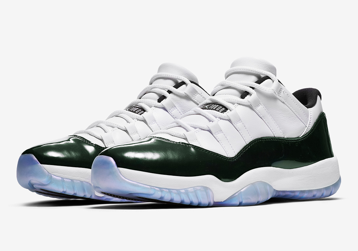 Where To Buy: Air Jordan 11 Low "Easter/Emerald"