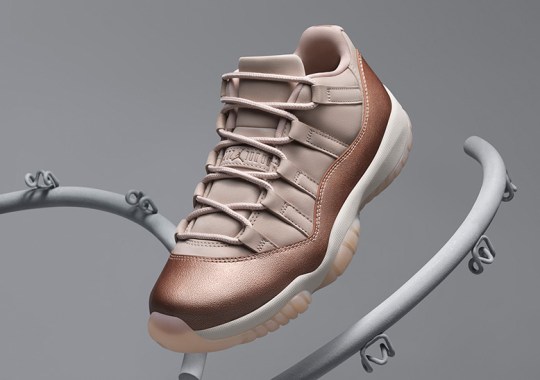 Air Jordan 11 Low “Metallic Red Bronze” Releases On April 13th