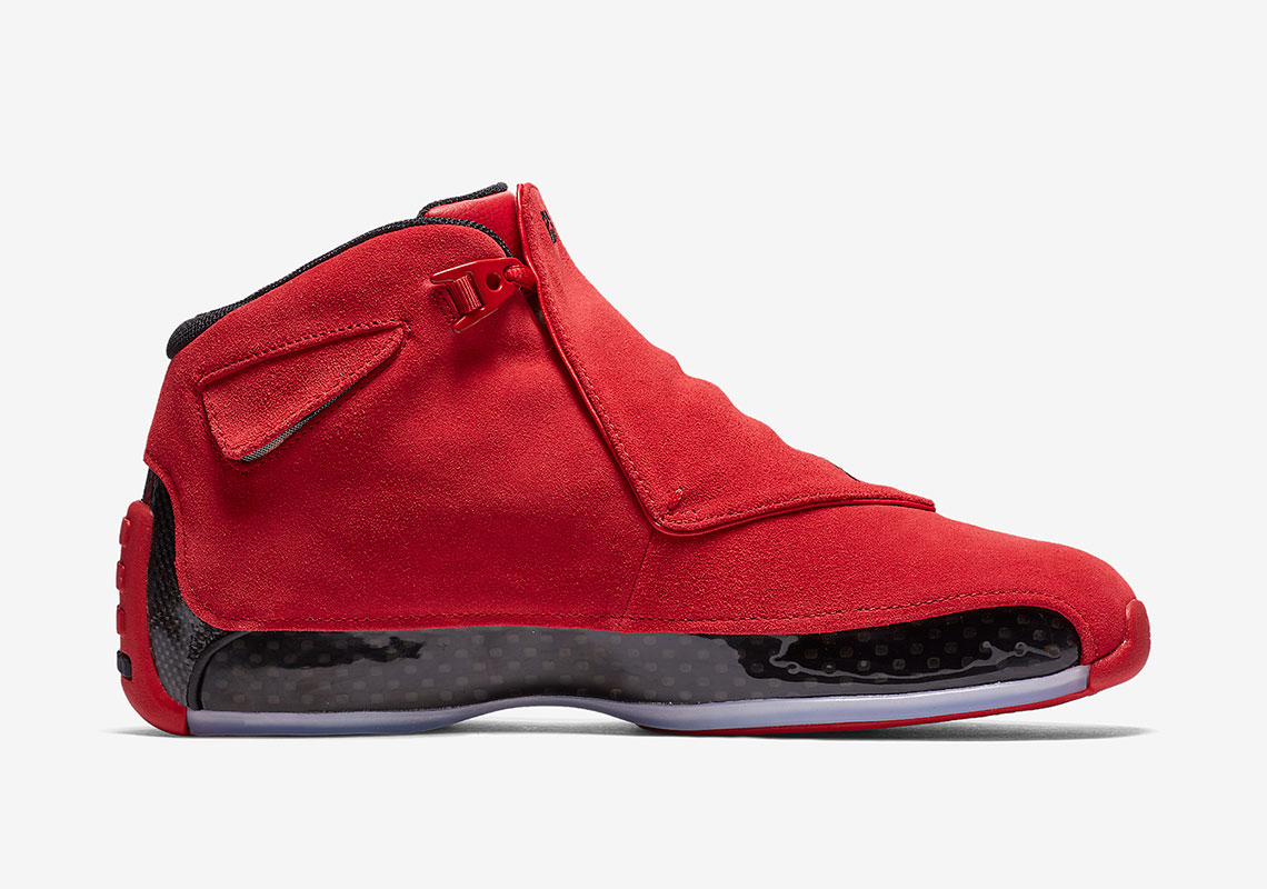 Air Jordan 18 Red Suede Aa2494 601 3