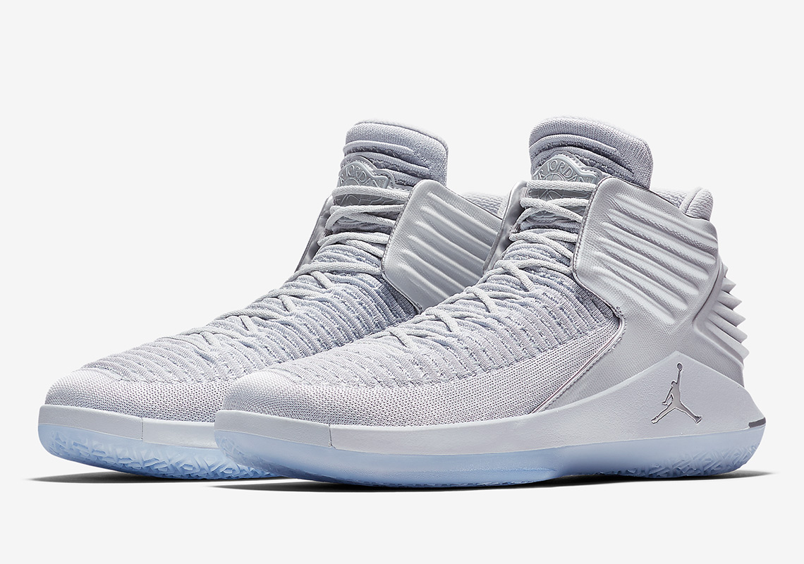 Air Jordan 32 “Pure Platinum” Is Coming In March