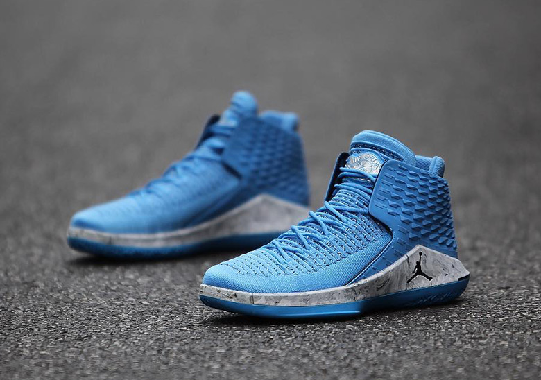 Air Jordan 32 Unc Detailed Look 5