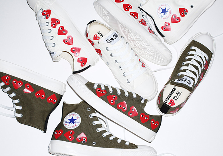 COMME des Garcons PLAY And Converse To Release New Style Of Their Popular Collaboration