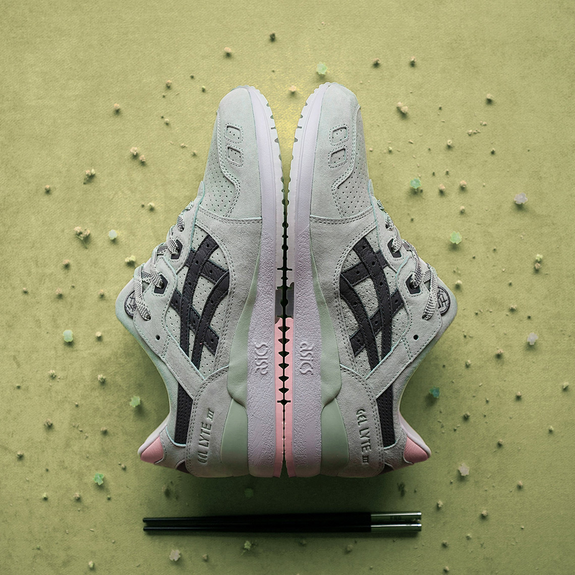 End Asics Gel Lyte Iii Wasabi Release Info 3