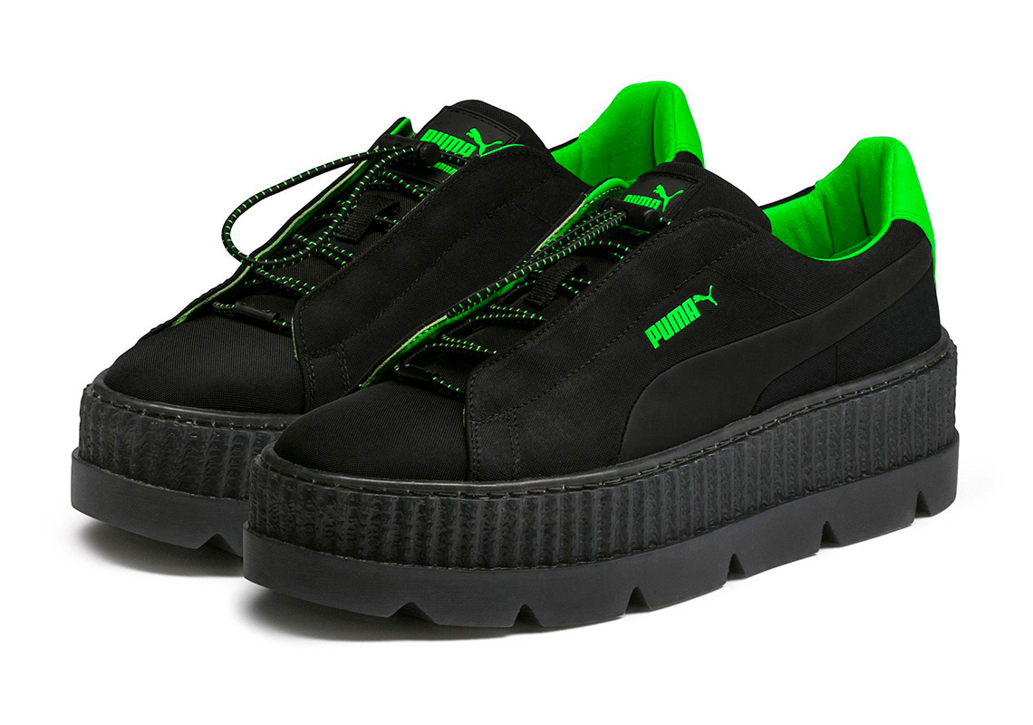 Fenty Puma Rihanna Creeper Surf Black Green