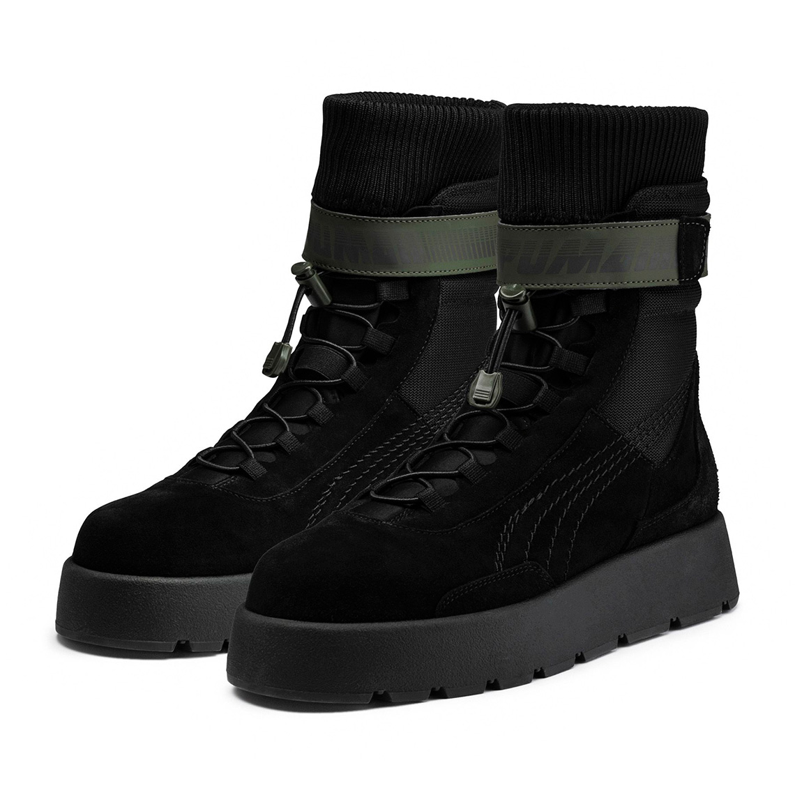 Fenty Puma Rihanna Scuba Boot Black 1