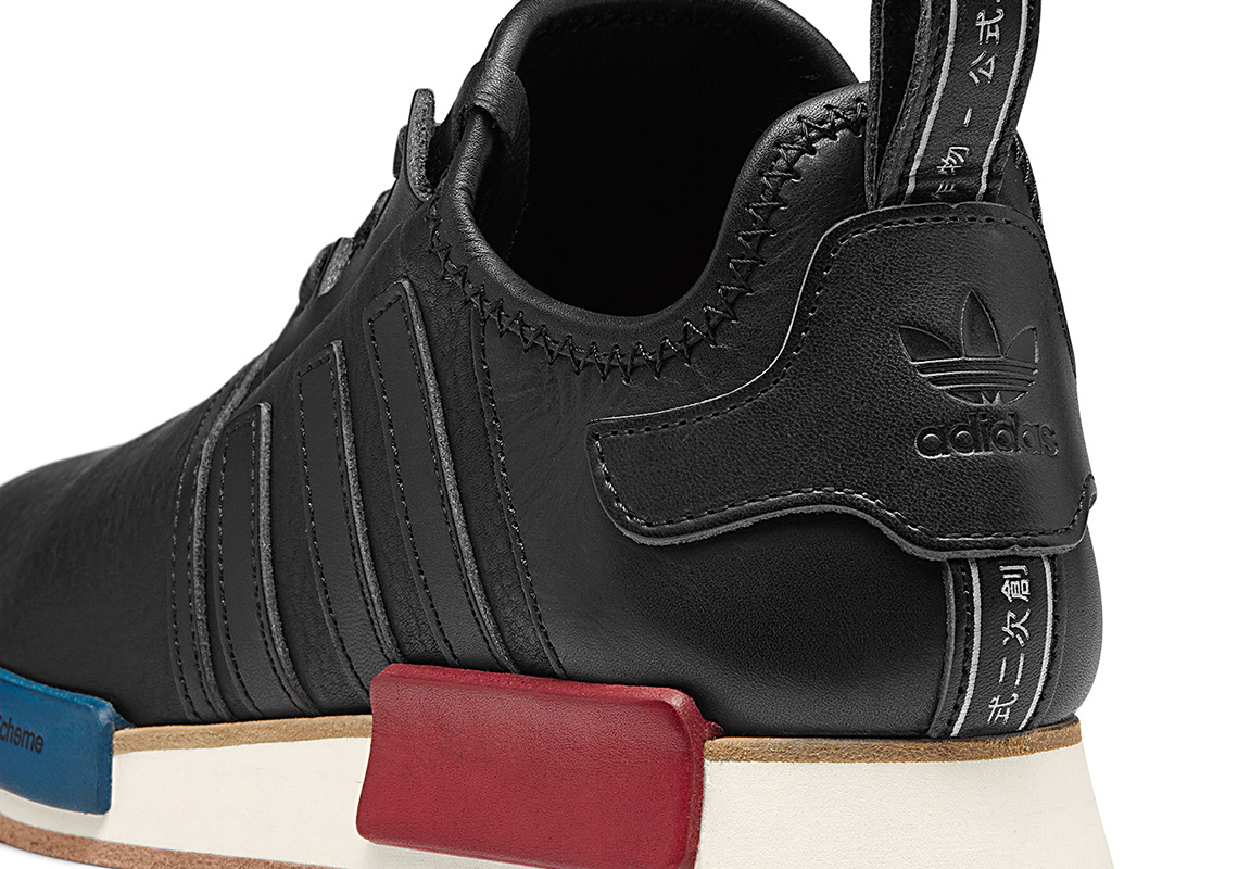 Hender Scheme Adidas Nmd Black Red Blue Og 2