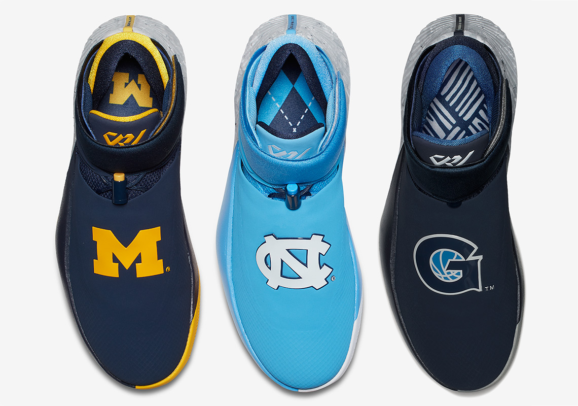 Jordan Why Not Zer0.1 "NCAA Pack" To Feature UNC, Michigan, And Georgetown