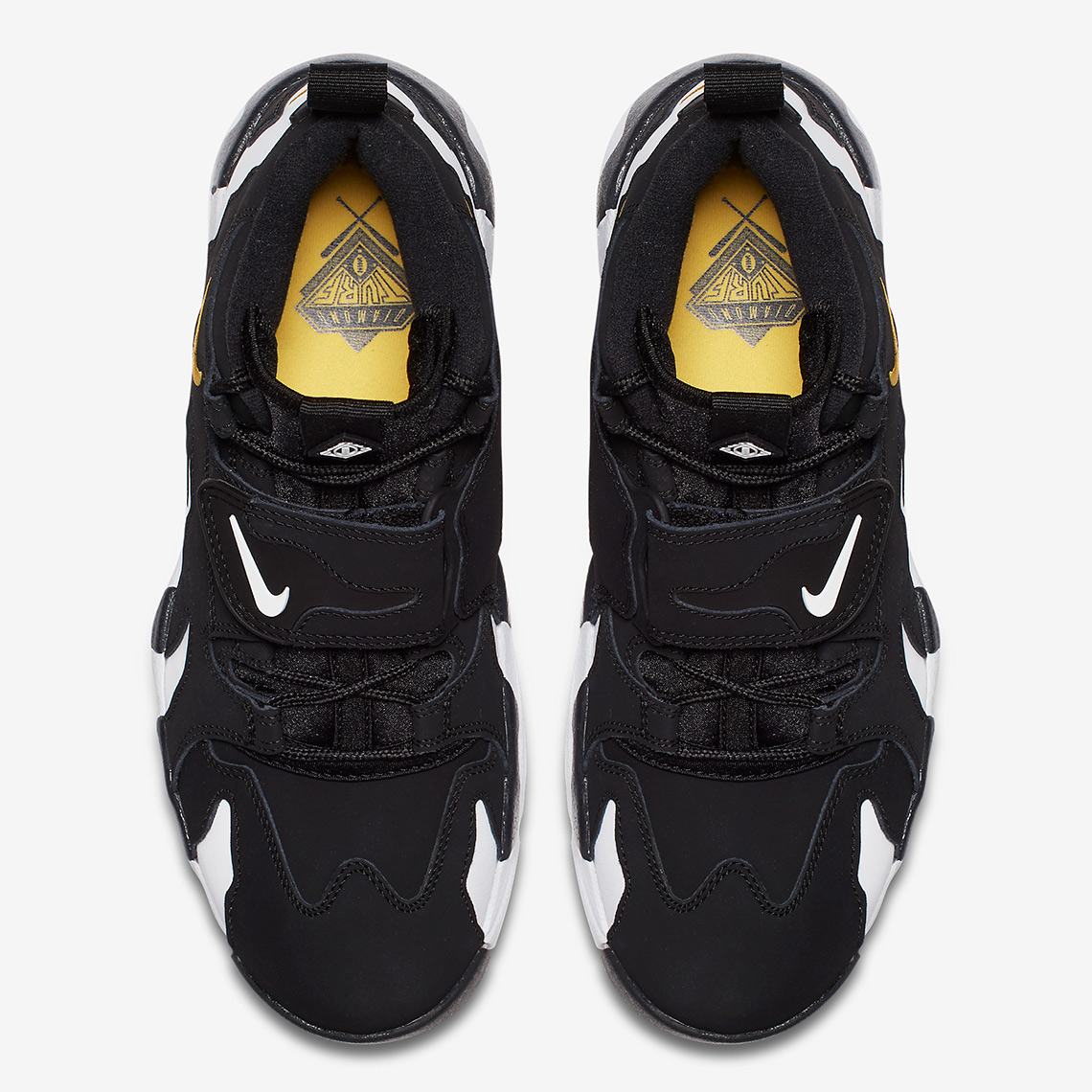 Nike Air Dt Max 96 Black Yellow 316408 003 3