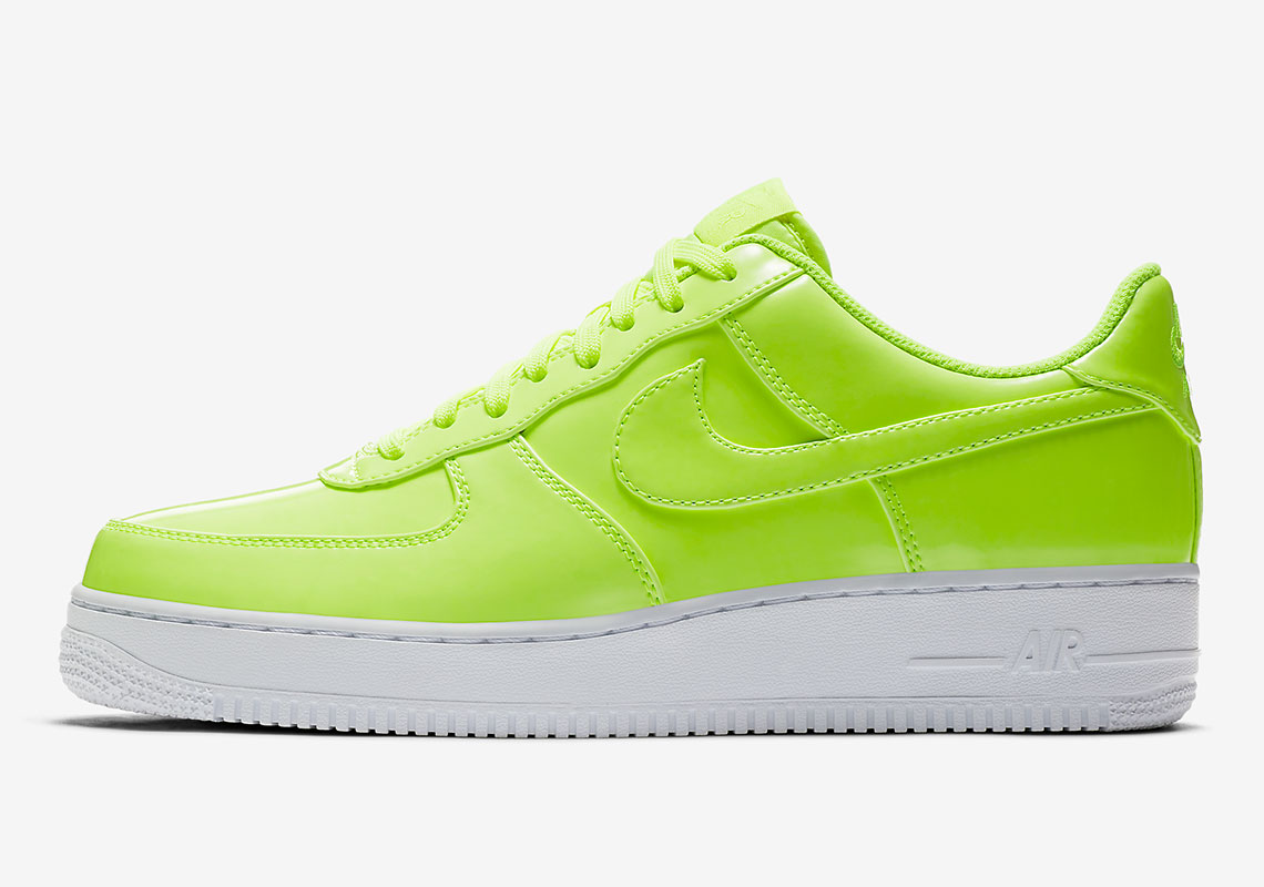 Nike Air Force 1 Low Neon Yellow Aj9505 700 11