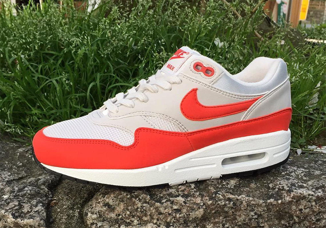 Nike Keeps It Almost OG With The Air Max 1 "Habanero Red"