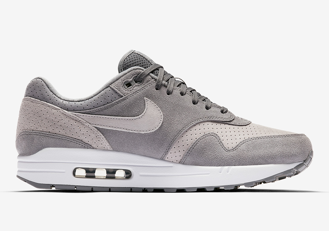 Nike Air Max 1 Premium Grey Perf Buy Now 3