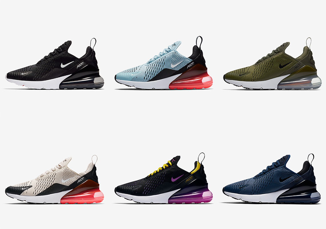 Nike Air Max 270 Available In Six Colorways