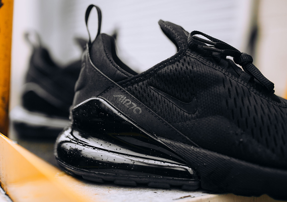 Nike Air Max 270 Triple Black Release Info 6