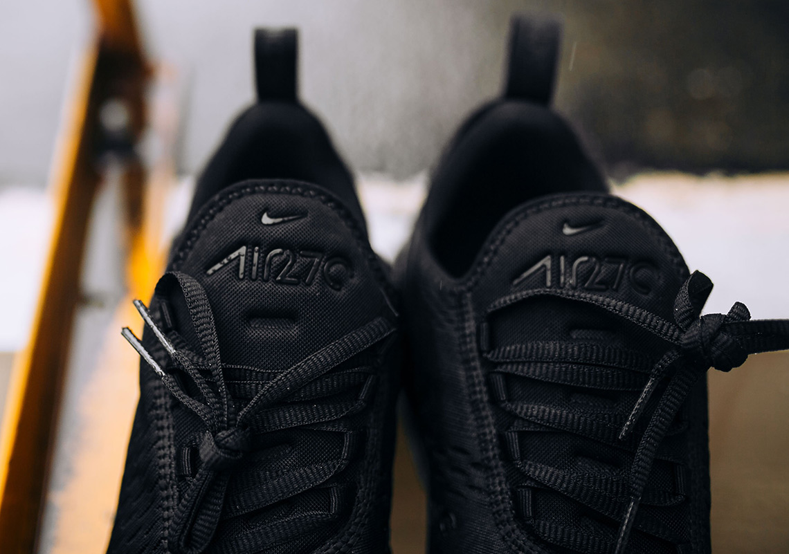 Nike Air Max 270 Triple Black Release Info 7