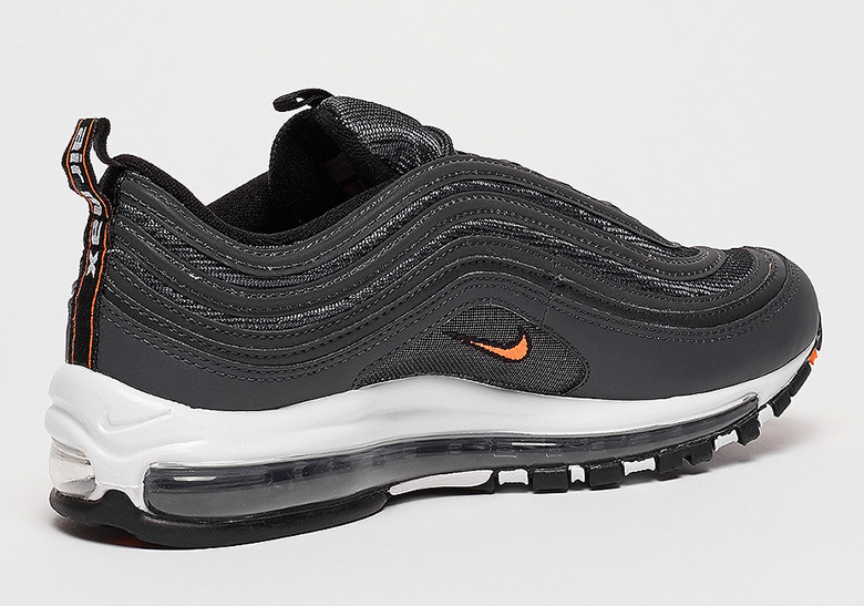 Nike Air Max 97 Anthracite Total Orange Aq7331 002 3