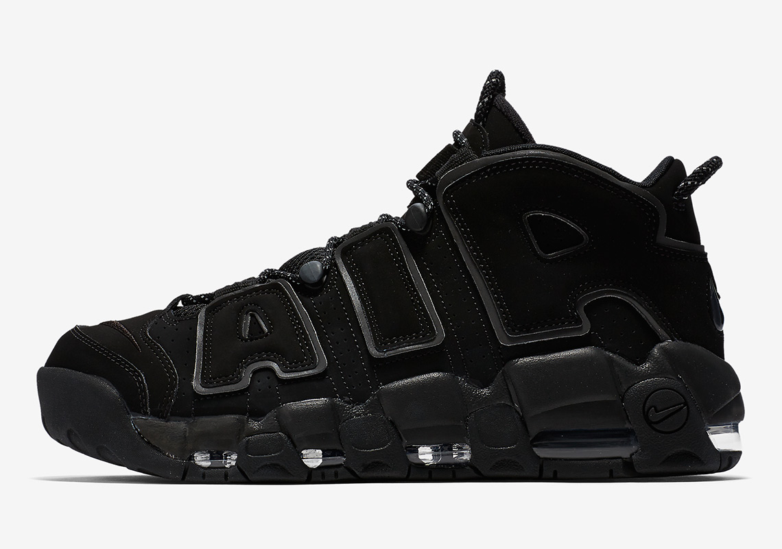 Nike Air More Uptempo Triple Black Release Info 2