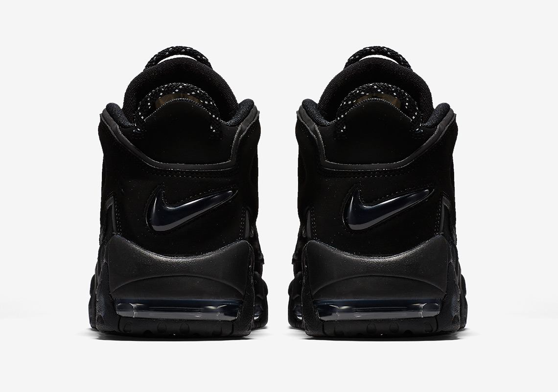 Nike Air More Uptempo Triple Black Release Info 6