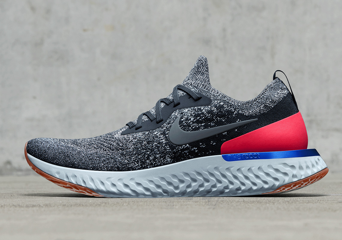 Nike Epic React Grey Red April 2018