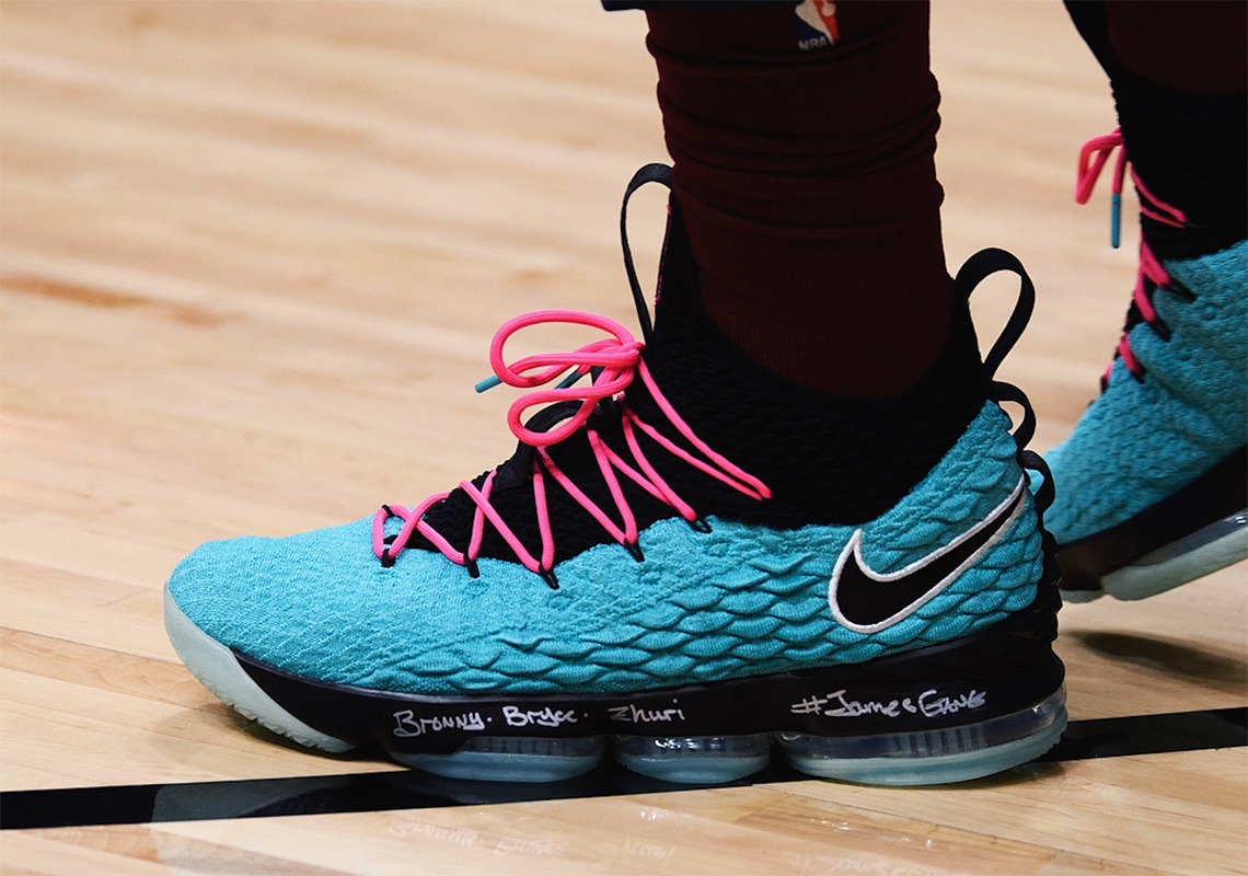 Nike Lebron 15 South Beach 2