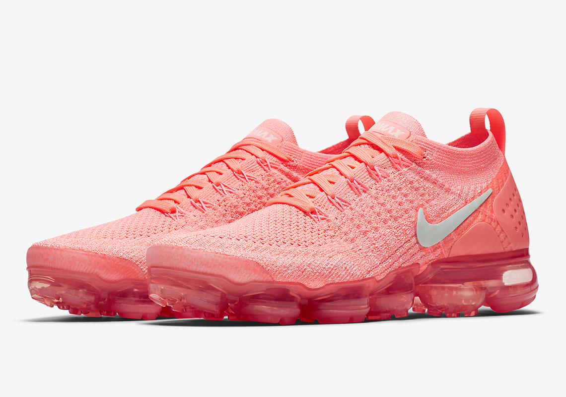 Nike Vapormax Flyknit 2 Crimson Pulse 942843 800 2