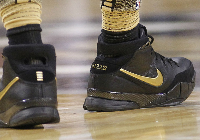 DeMar Derozen Wears Nike Zoom Kobe 1 Protro “Mamba Day”