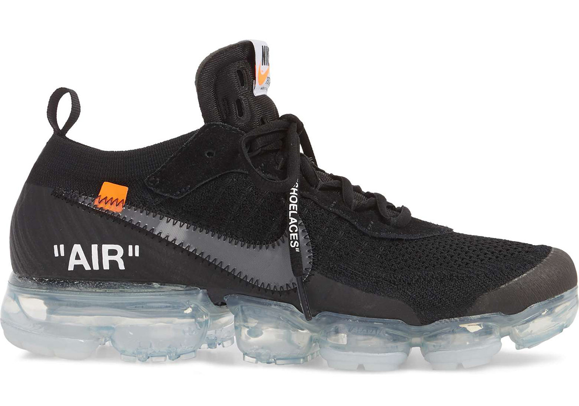 Off White Nike Vapormax Flyknit Black Release Info 4