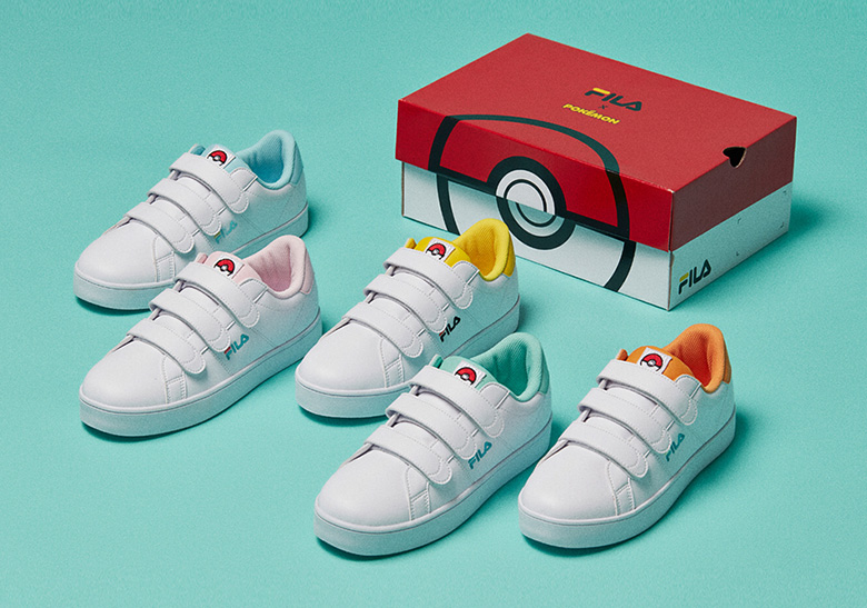 Pokemon Fila Velcro Shoes 2