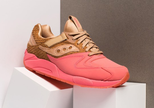 Saucony Adds Suede Fishscales To The Grid 9000