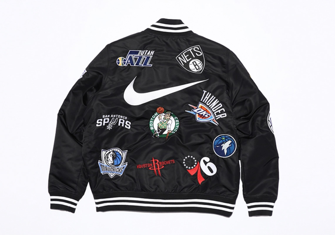 Supreme Nike Nba Jacket Black 2
