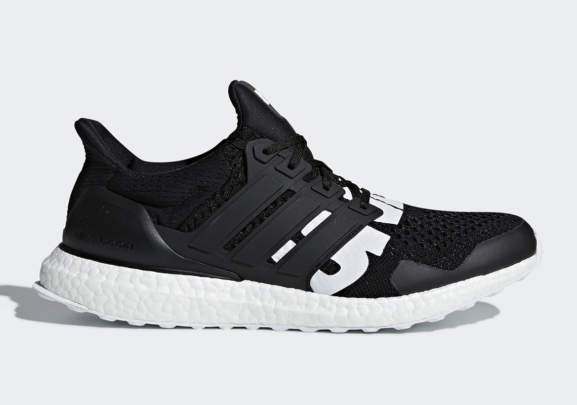 Undefeated Adidas Ultra Boost Black White B22480 1