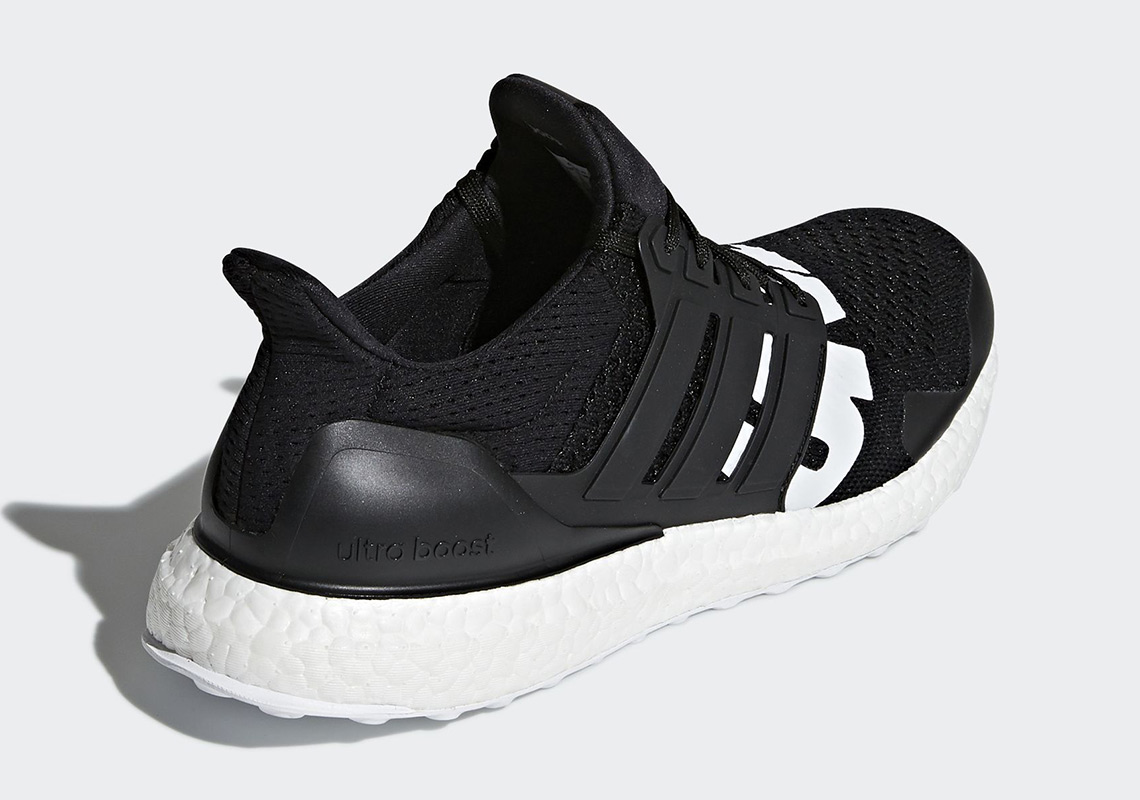 Undefeated Adidas Ultra Boost Black White B22480 2