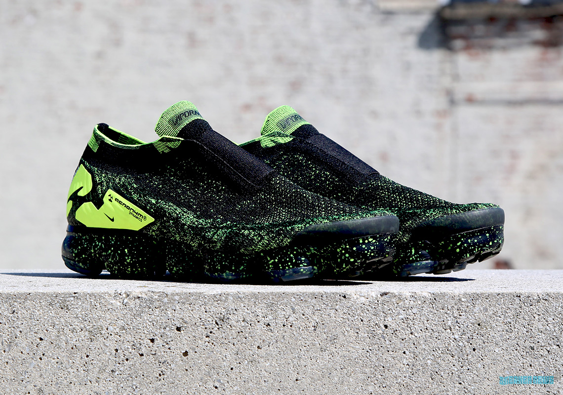 Acronym Nike Vapormax Black Volt Detailed Photos 3