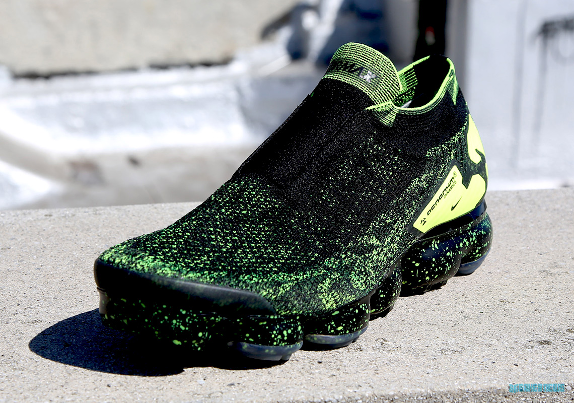 Acronym Nike Vapormax Black Volt Detailed Photos 7