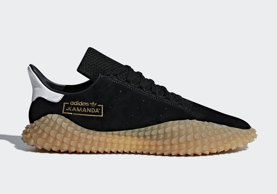 The adidas Kamanda In Black/Gum Finally Has A Release Date