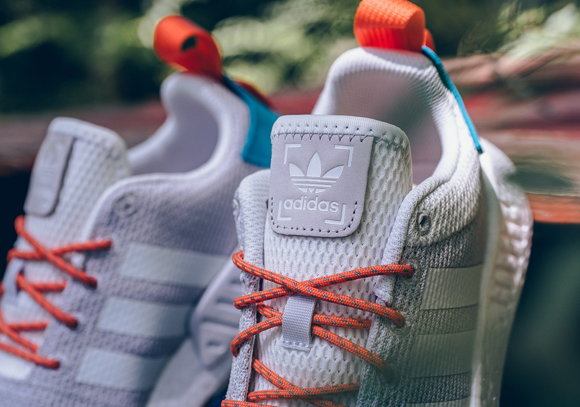 Adidas Nmd R2 White Teal Orange 3