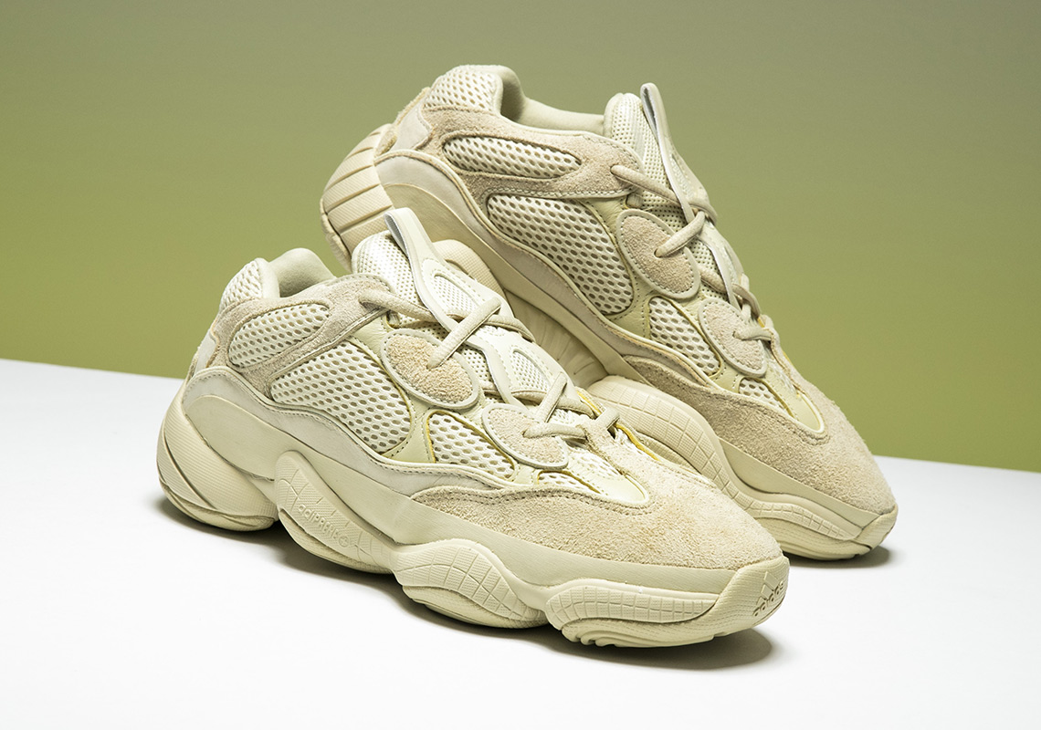 Adidas Yeezy 500 Supermoon Yellow Shoes 4