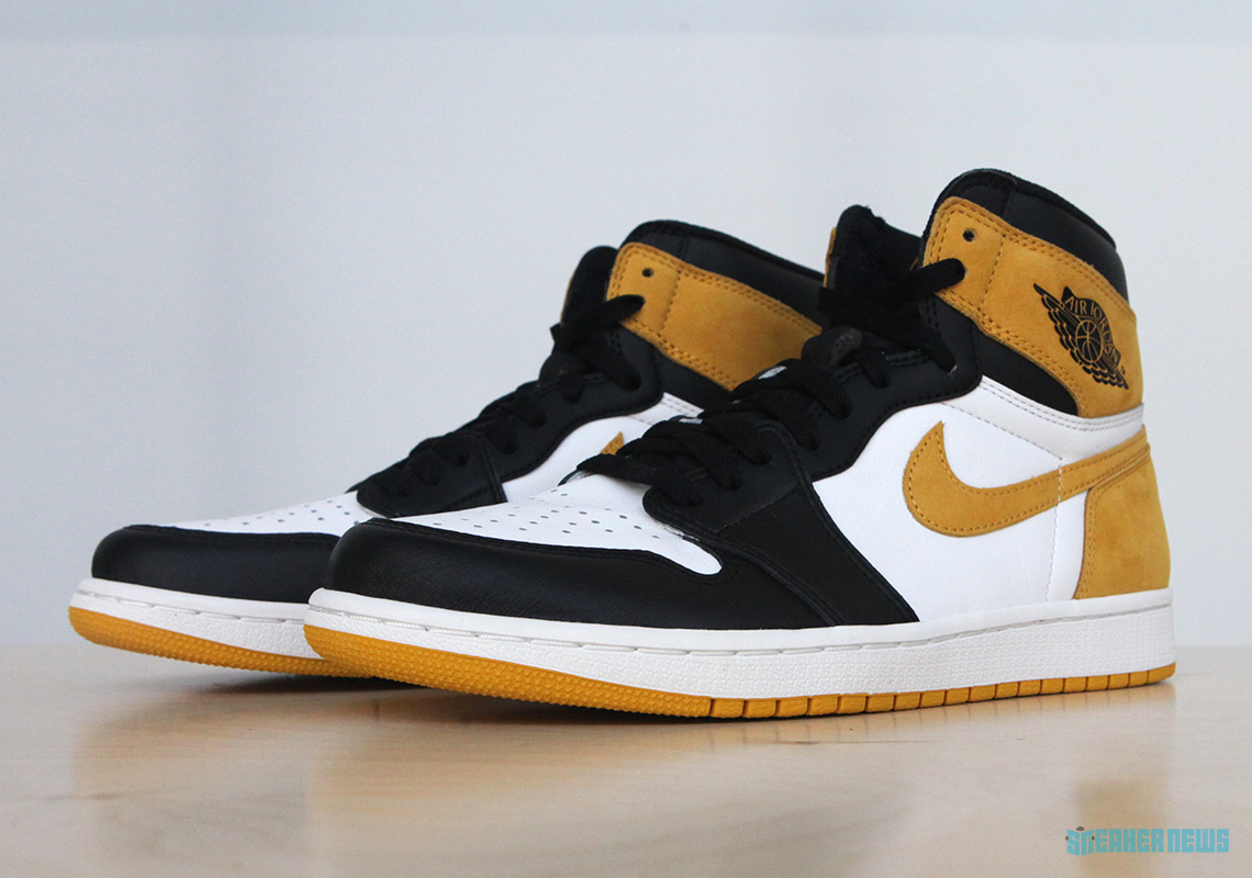 Air Jordan 1 Best Hand In The Game Yellow 1