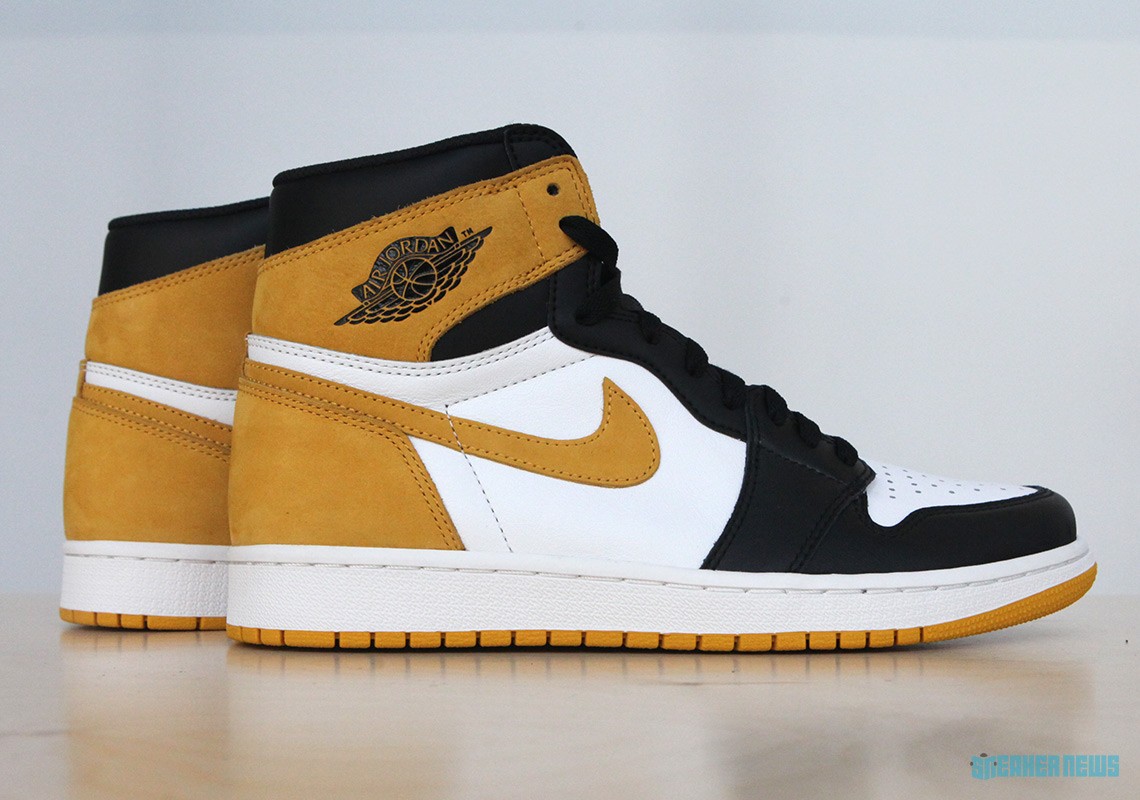 Air Jordan 1 Best Hand In The Game Yellow 2