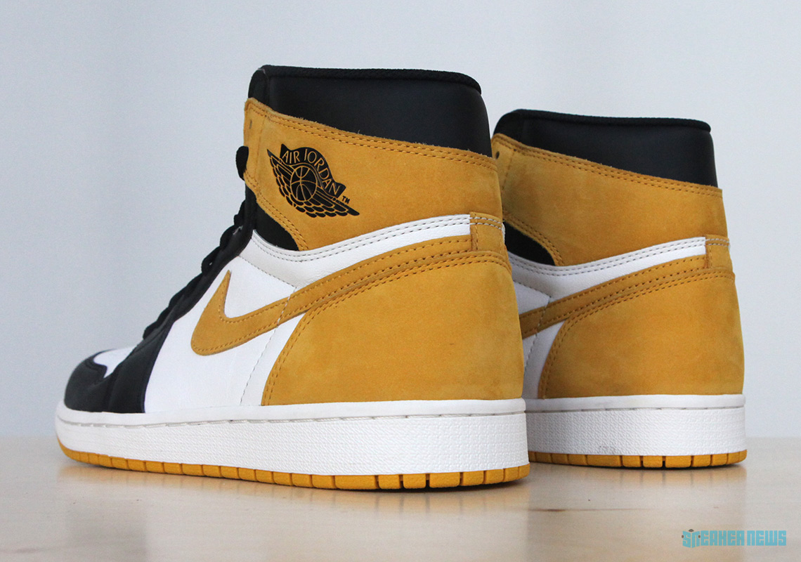 Air Jordan 1 Best Hand In The Game Yellow 3