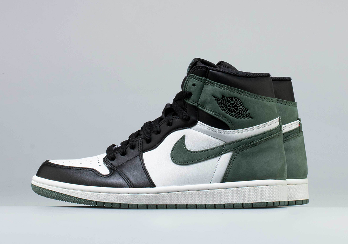 Air Jordan 1 "Black Toe" To Release In Clay Green