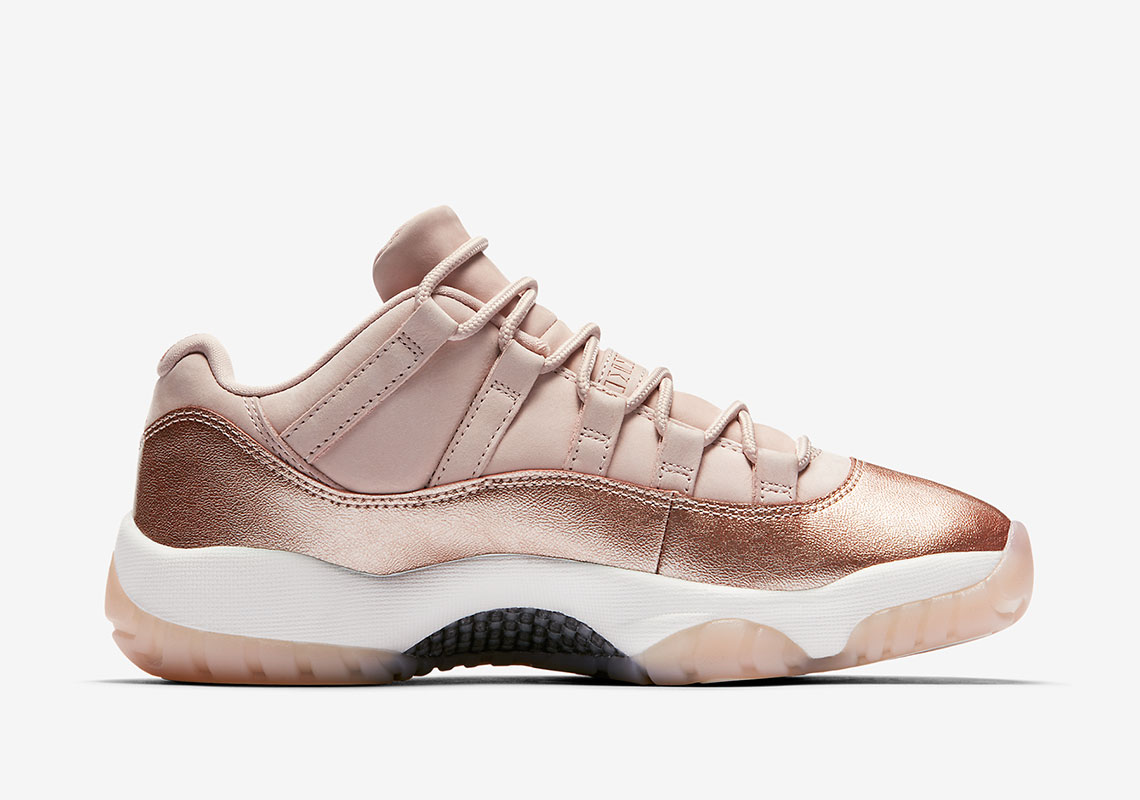 Air Jordan 11 Low Metallic Red Bronze Ah7860 105 3