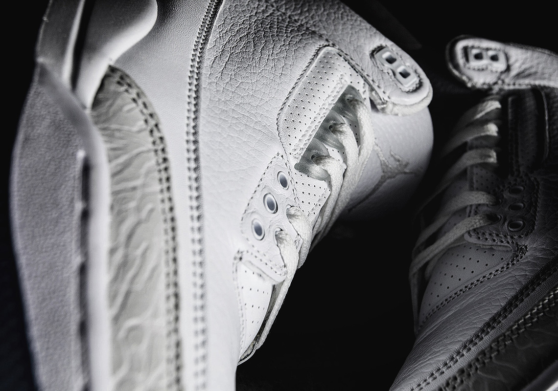 Air Jordan 3 Pure Wite Release Info 10