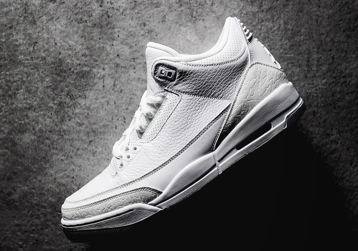 Detailed Look At The Air Jordan 3 "Pure White"