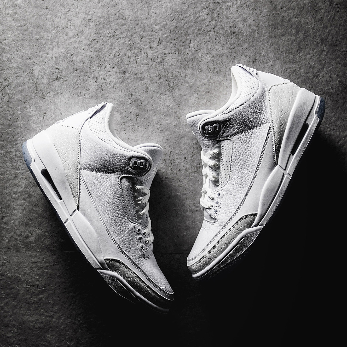 Air Jordan 3 Pure Wite Release Info 4