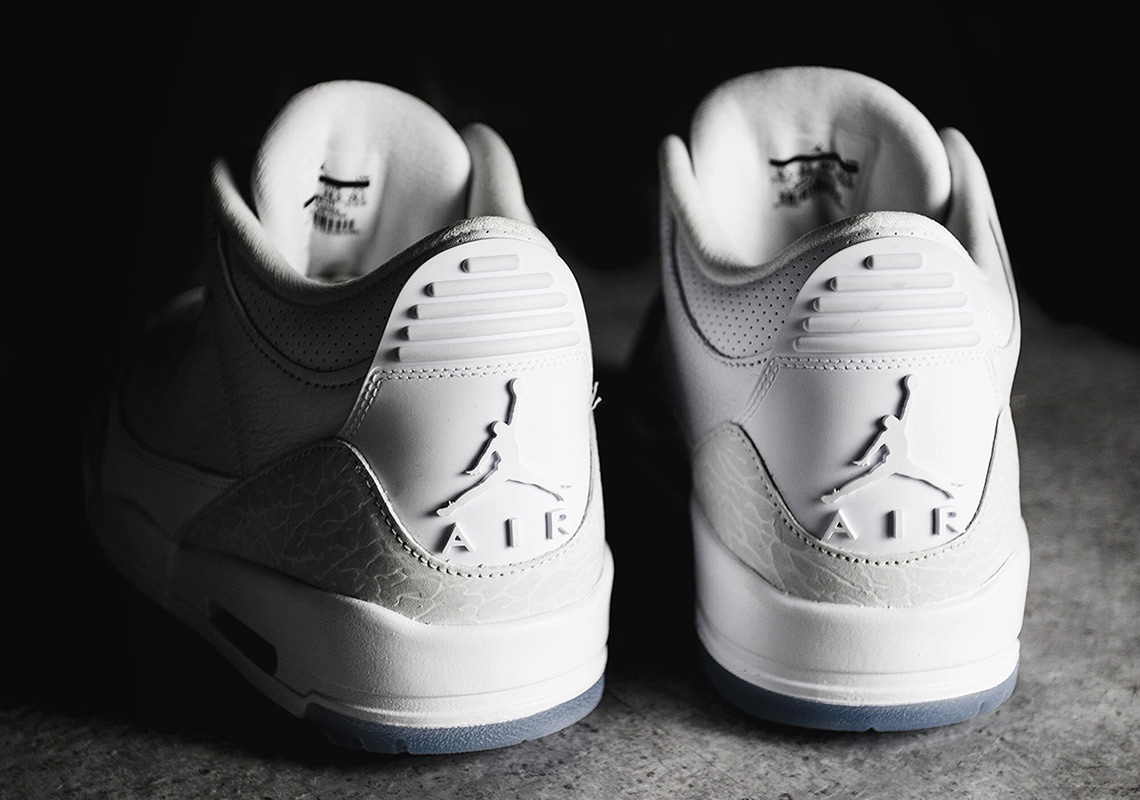 Air Jordan 3 Pure Wite Release Info 5