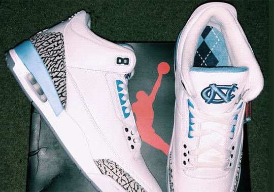 Marcus Jordan Reveals An Air Jordan 3 “UNC” PE