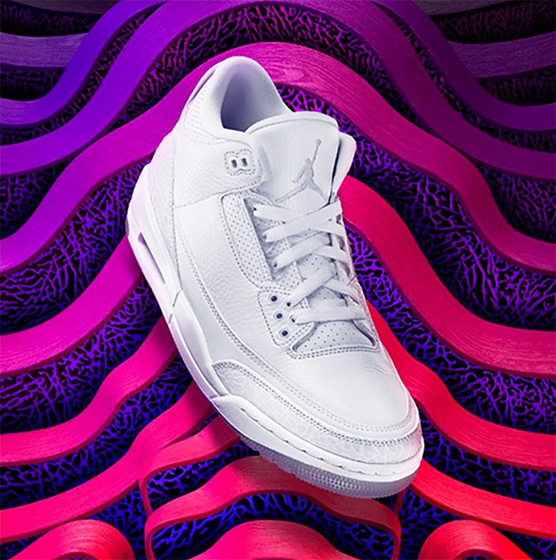 Air Jordan 3 White July 2018 Release Info